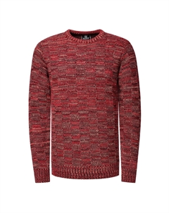 Свитер с тонким узором и вязаным узором, красный Rusty neal