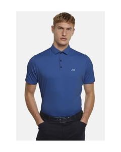 Рубашка-поло с тигром, синий Meyer