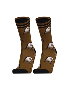 Комплект носков EAGLE, 2 шт., бесшовный дизайн, коричневый Uphillsport