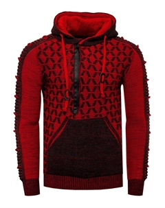 Свитер необычного дизайна, антрацит Rusty neal