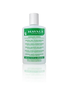 Жидкость для снятия лака без ацетона 100мл, Crystal Nail Polish Remover Mavala