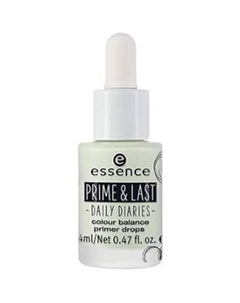 Prime & Last - Daily Diaries Матирующий гель-праймер Essence