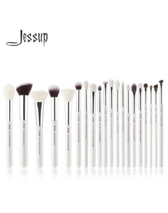 Набор кистей для макияжа: тональная основа, румяна, пудра, тени для век, подводка для глаз Jessup