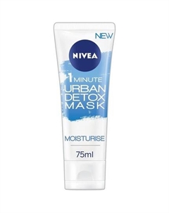 Маска Daily Essentials 1 Minute Urban Detox Mask Moisturise 75 мл с зеленым чаем и гиалуроновой кислотой Nivea