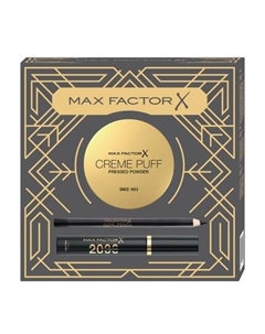 Набор пудры Creme Puff Matte Face пудра, тушь для ресниц 2000 Calorie, карандаш для глаз Kohl Pencil Max factor