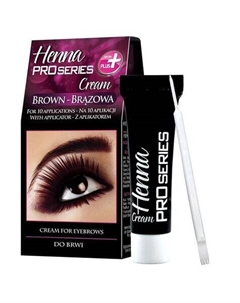 Хна для окрашивания бровей Коричневая, 15 мл Inna marka