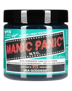 Классическая краска для волос High Voltage Sea Goddess Manic panic