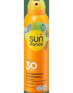 Спрей солнцезащитный спорт прозрачный SPF 30 200мл Sundance