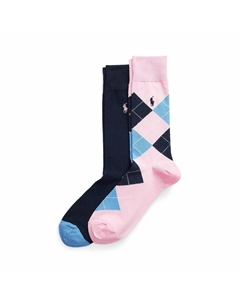 Набор из 2 пар легких носков синий Laredoute