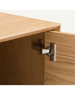 Шкаф с отделкой из шпона дуба Д60 x Г42 см Archivita XL бежевый Am.pm.