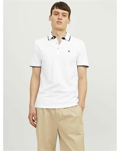 Комплект из двух футболок поло La Redoute белый Jack & jones