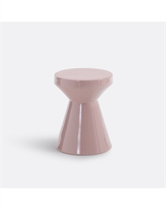 Стол диванный или тумба прикроватная из керамики Matmat розовый Laredoute