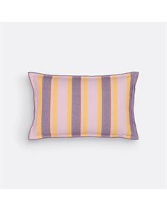 Чехол на подушку в полоску Barly фиолетовый La redoute interieurs