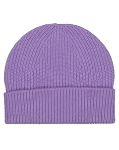 Шапка с отворотом фиолетовый Laredoute