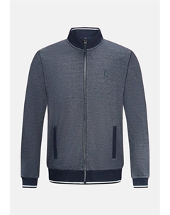 Свитшот с воротником в стиле тедди синий Laredoute