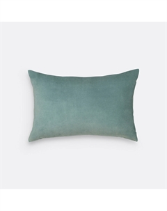 Чехол на подушку из велюра Velvet зеленый Laredoute