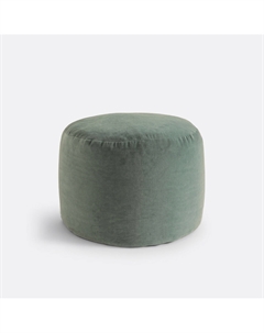 Пуф из велюра VELVET зеленый Laredoute