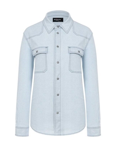 Джинсовая рубашка Kiton
