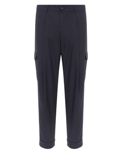 Шерстяные брюки-карго Kiton