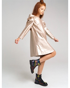 Платье из экокожи Playtoday tween