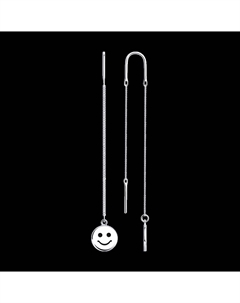 Серьги из серебра с эмалью Sokolov