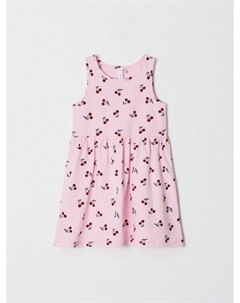 Трикотажное платье с принтом для девочек Sela