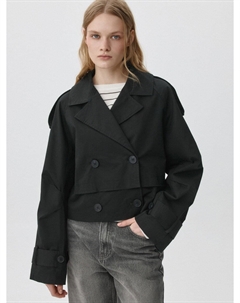 Укороченный оверсайз тренч Sela