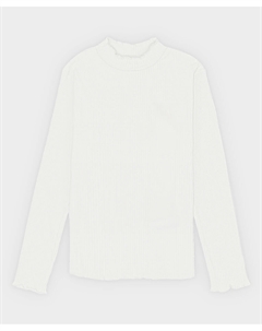 Водолазка базовая молочного цвета Button blue