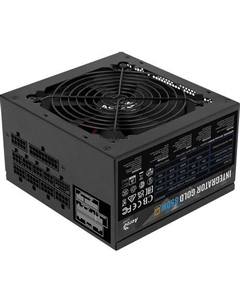 Блок питания Integrator Gold 850W Gen.5, 850Вт, 120мм, черный, retail Aerocool