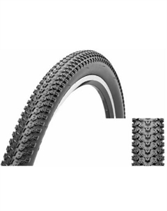 Покрышка велосипедная H-5129, 26"х 2.10, 54-559, горная низкая, черная, H-5129 Chao yang