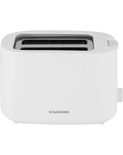 Тостер Starwind ST4107, 750 Вт, белый