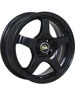 Диски R14 4x100 5,5J ET43 D67,1 CR-14 BLACK Cross street