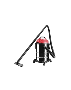 Строительный пылесос DKVC-1400-15S, сетевой, 1.4 кВт, влажная, сухая уборка, объем пылесборника 15 л, мешок, диаметр шланга 3.8 см, длина шланга 1.4 м, 3.8 кг (015-0030) Деко