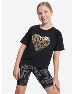 Футболка для девочек, Черный Demix