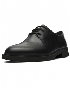 Ботинки на шнуровке Iman кожаные, черный Camper