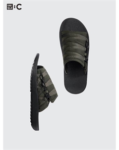 Сандалии-Слайды, зеленый Uniqlo