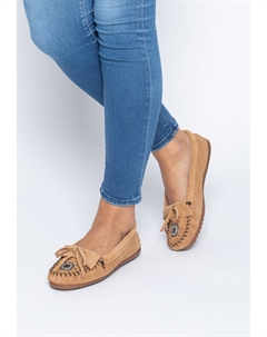 Мокасины ME TO WE MOCCASINS, цвет light brown Minnetonka