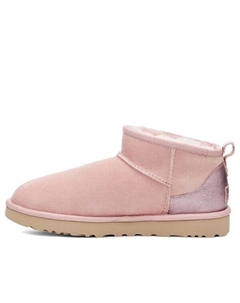 Кроссовки классические ультра мини металлик, розовый Ugg