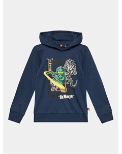 Толстовка обычного кроя, синий Lego