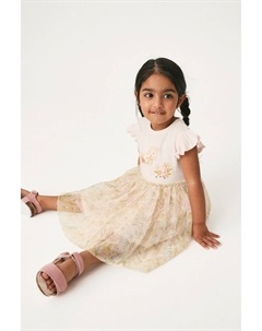 Платье с балетным низом, розовый Next