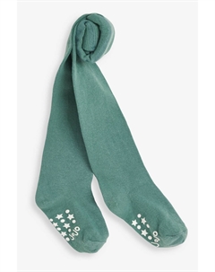 Гладкие хлопковые колготки, зеленый Jojo maman bébé