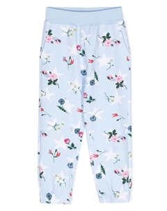 Спортивные брюки с графичным принтом, синий Monnalisa