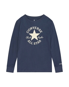 Лонгслив Shirt Essentials, темно-синий Converse