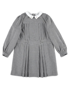 Платье с воротником, серый Bonpoint
