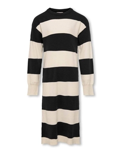 Платье Kleid Gibi, цвет Creme/Schwarz Kids only