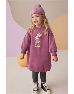 Платье свитер и леггинсы с Минни Маус (3 мес 7 лет), красный Next