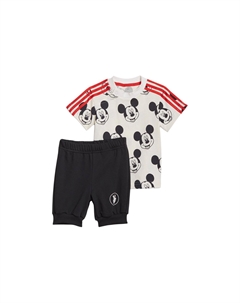 Пижама TD, белый/черный/красный/черный Adidas