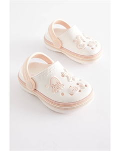 Сабо с рисунком, бежевый Next