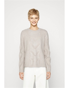 Свитер вязаный VMSOF O NECK, цвет silver lining melange Vero moda