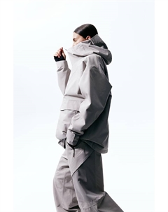 Утепленная лыжная куртка из stormmove, серый H&m